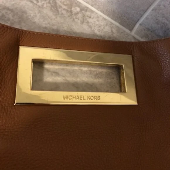 Michael Kors Leather Shoulder Bag - Picture 11 of 16